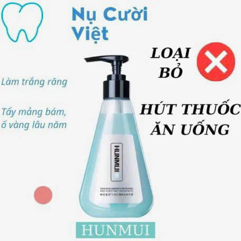 Kem Đánh Răng Siêu Trắng HUNMUI