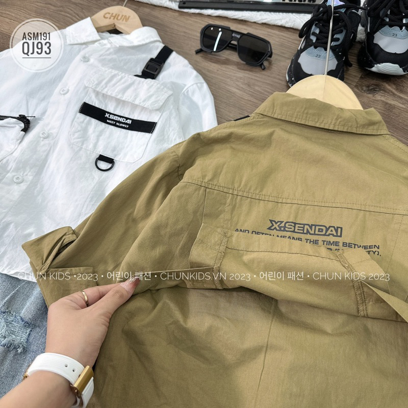 ASM191 - ÁO SOMI Push your hand up X.SENDAI CHO BÉ - 7021