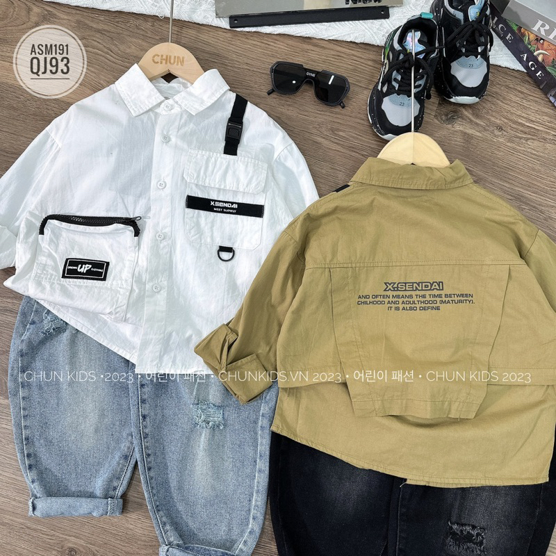 ASM191 - ÁO SOMI Push your hand up X.SENDAI CHO BÉ - 7021