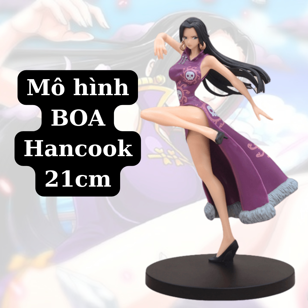 Mô Hình Boa Hancock Nữ Hoàng Hải Tặc 21CM - Mô hình One Piece Cao Cấp, Figure Mô Hình Anmie One Piece Luffy Vua Hải Tặc