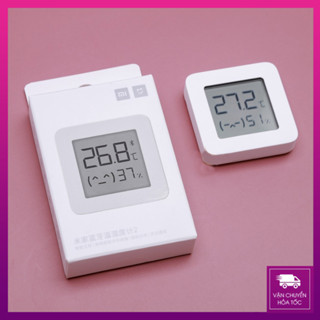 Nhiệt ẩm kế điện tử Xiaomi - Đồng hồ đo nhiệt độ và độ ẩm trong nhà, kết nối với điện thoại thông minh - Lỗi 1 đổi 1