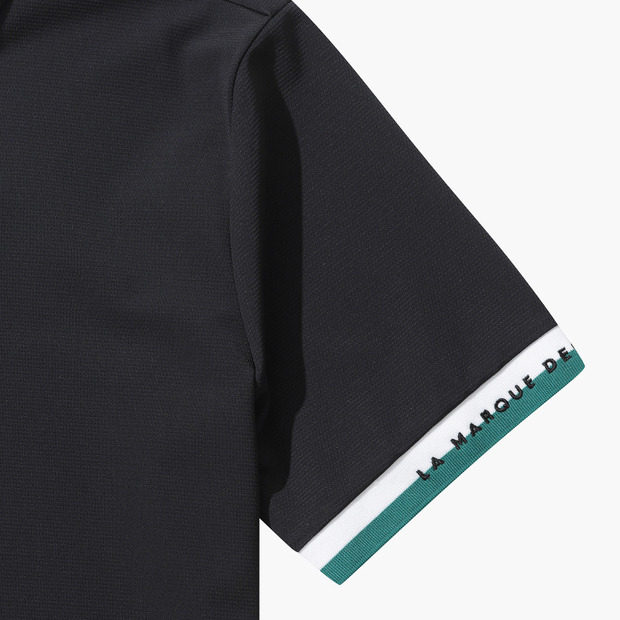 Áo Polo Le coq Golf Nam - GO221MTS62-BLCK