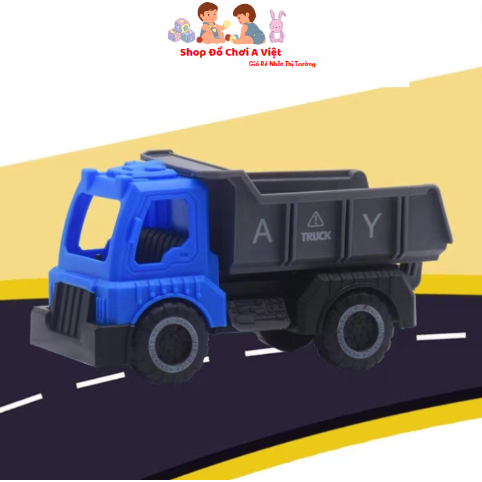 Xe Ô tô Tải Chở Hàng Đồ Chơi Trẻ Em, Xe Ben Đồ Chơi Cho Bé