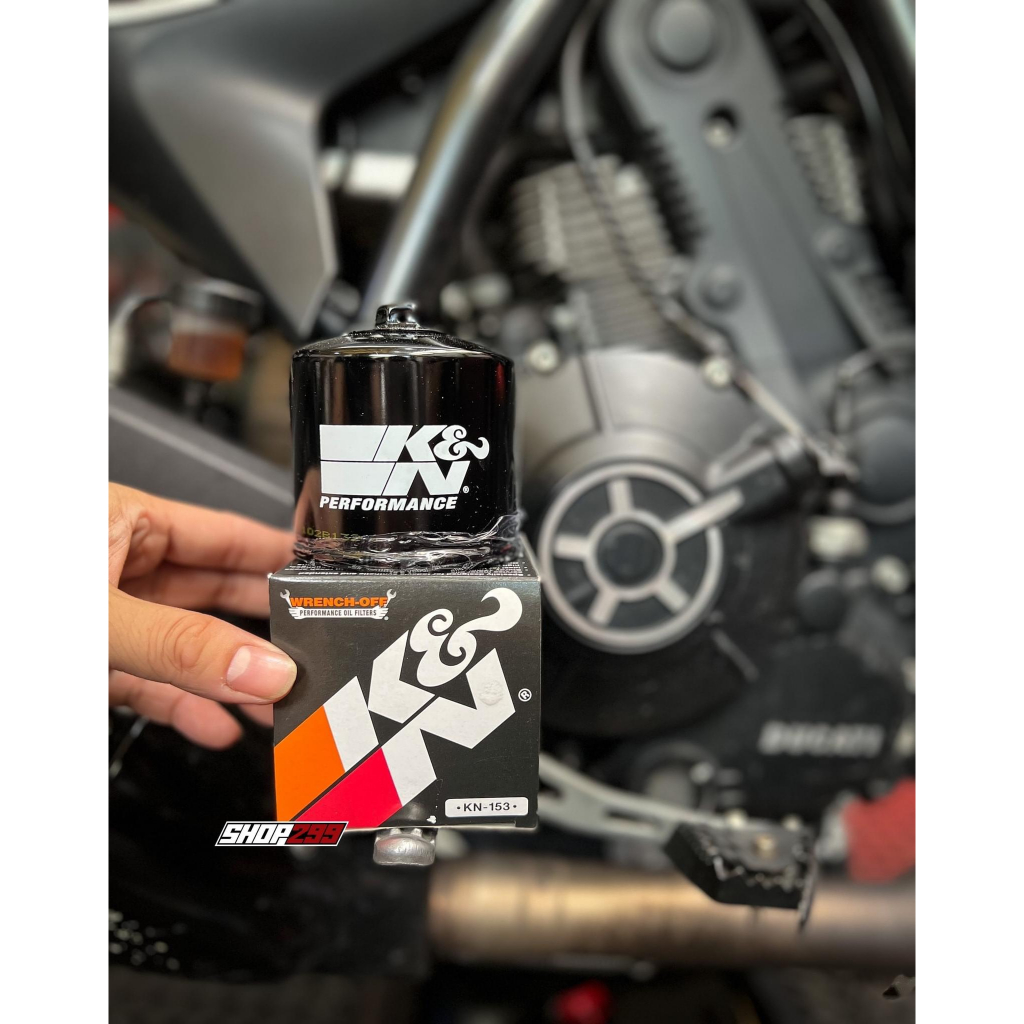 Lọc Nhớt K&N 153 Chính Hãng Mỹ cho Ducati Monster, Ducati Scrambler, Ducati Hypermotard, Multistrada