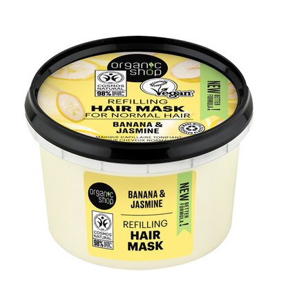 Kem Ủ Tóc Organic Shop Hair Mask suôn mượt phục hồi tóc 250ml - daothinhuquynh