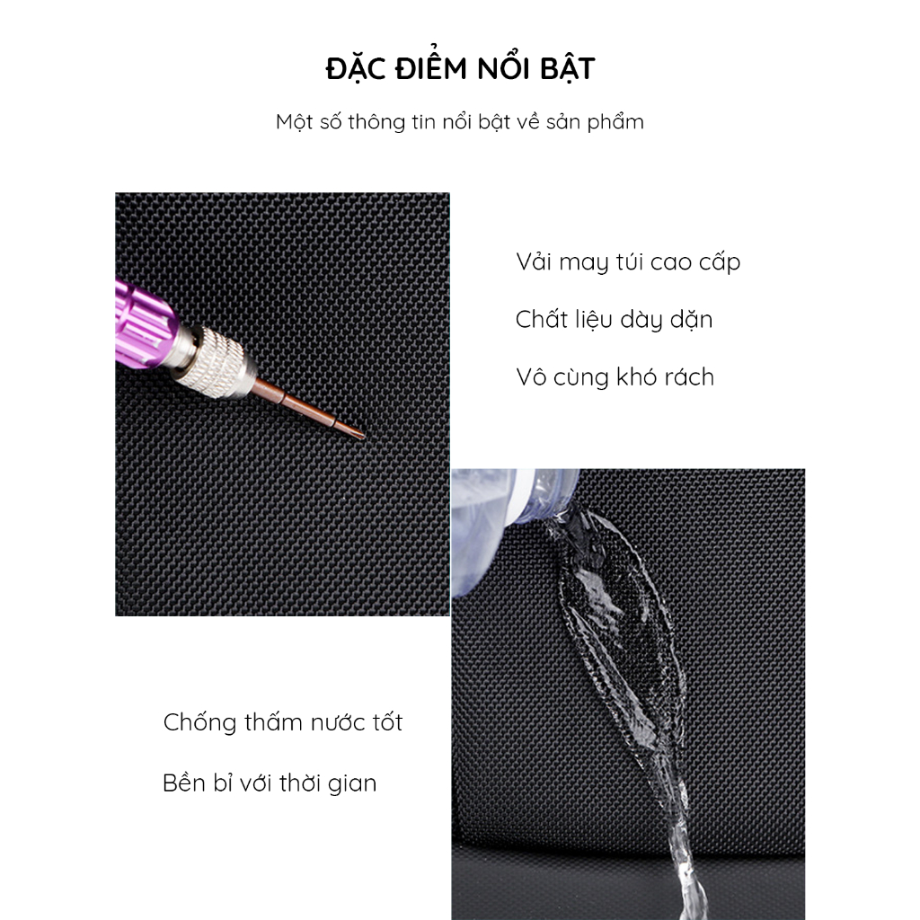 Balo nam balo nữ balo học sinh Balo sinh viên Balo đi học đi làm Balo du lịch vải chống thấm nước Daily Bags - MIKETA