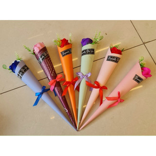 Hoa Hồng Sáp Ốc Quế