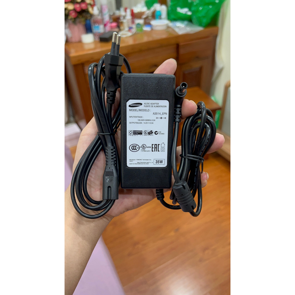 NGUỒN ADAPTER CHO MÀN HÌNH SAMSUNG 14V 2.5A BẢO HÀNH 12 THÁNG