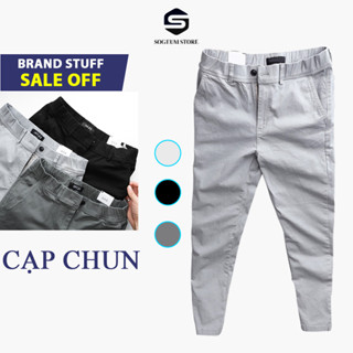 Quần Kaki dài CẠP CHUN Nam Chất Đẹp Dáng Âu Co Dãn Slimfit dáng ôm gọn, đứng form cao cấp Sogeum Store