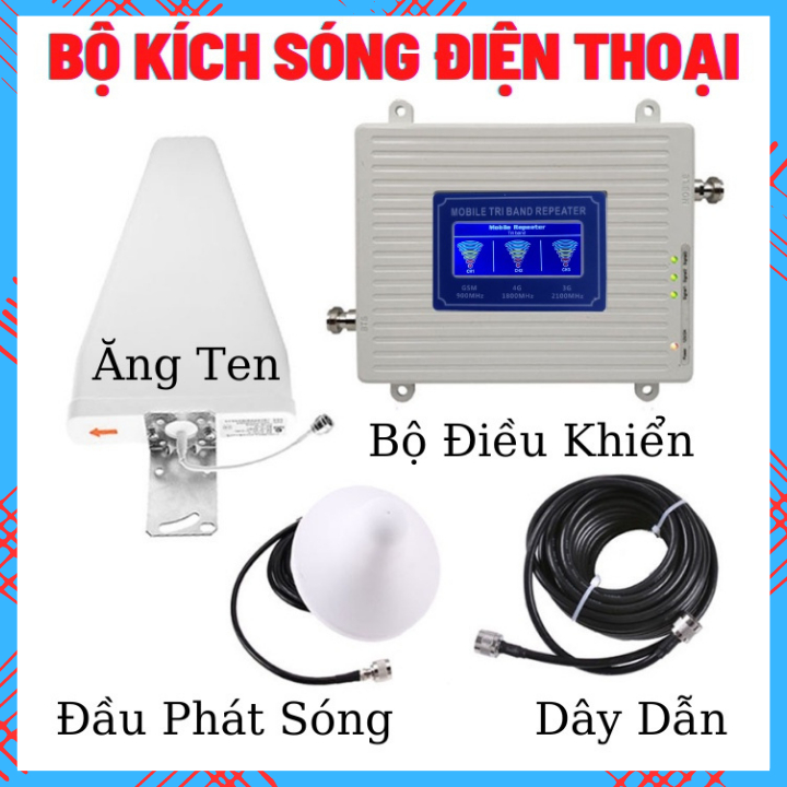 Bộ Kích.Sóng Điện.Thoại 4G - LTE nhà bị mất sóng , sóng kém , sử dụng cho tất cả các nhà mạng, các loại đt khác nha | BigBuy360 - bigbuy360.vn