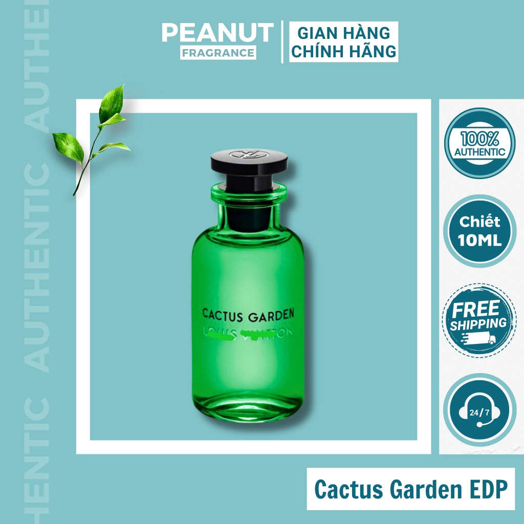 (Mẫu thử) Nước hoa unisex Cactus Garden EDP chai 10ml bỏ túi dạng xịt Peanut Fragrance