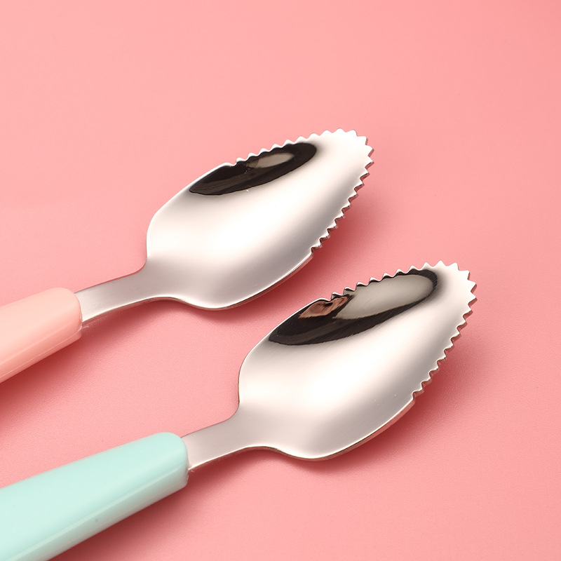 Thìa nạo hoa quả và rau củ cho bé ăn dặm, có kèm hộp đựng cao cấp