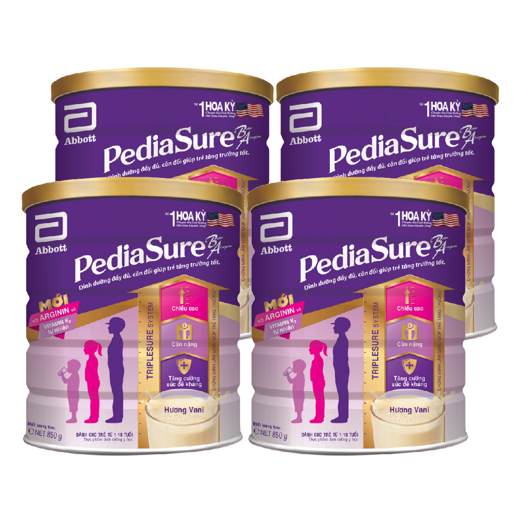 Sữa Pediasure Nga, Mỹ, Úc