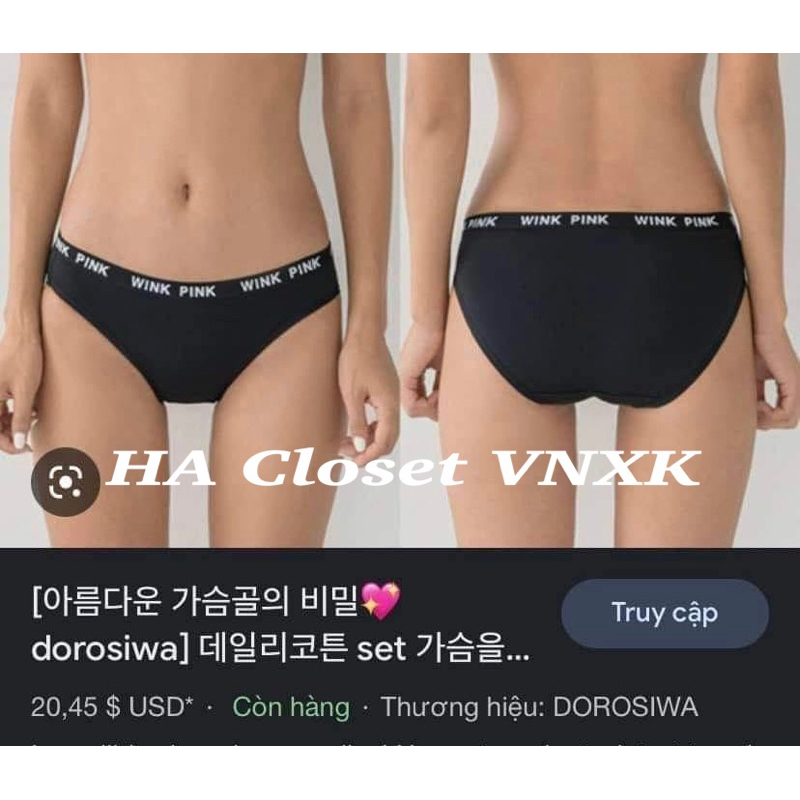 _Quần Lót Cotton Xuất Hàn Dư Xịn
