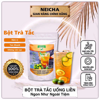 [Siêu rẻ/ Gói 1kg]Trà Tắc Neicha hàng chính hãng/ Bột trà hoa quả PHA SẴN SIÊU NHANH thơm ngon chuẩn vị.