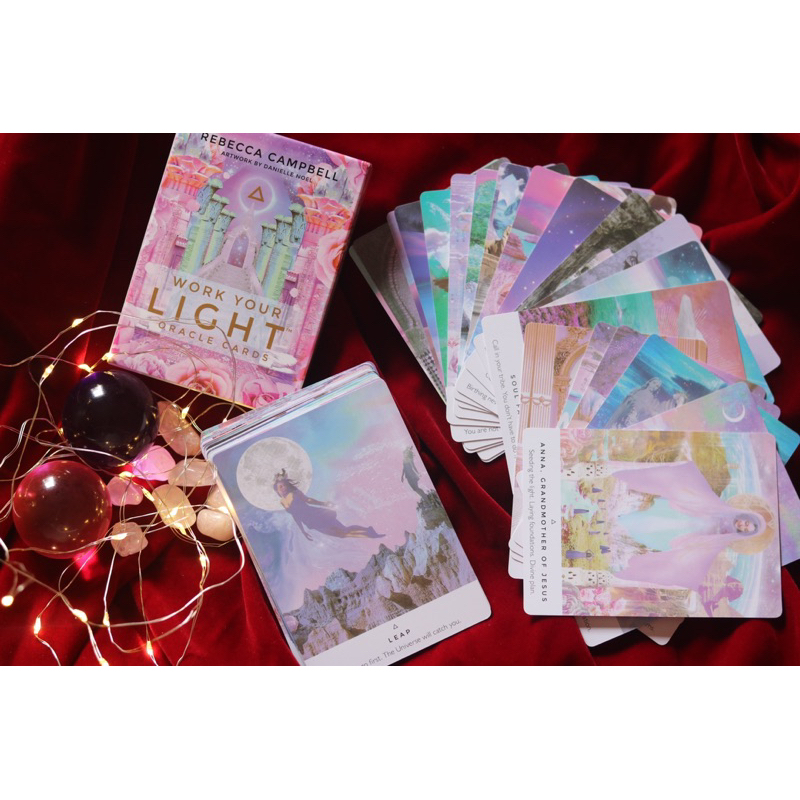❤️ Bộ bài Tarot Oracle work your light bói tiên tri đã khai quang