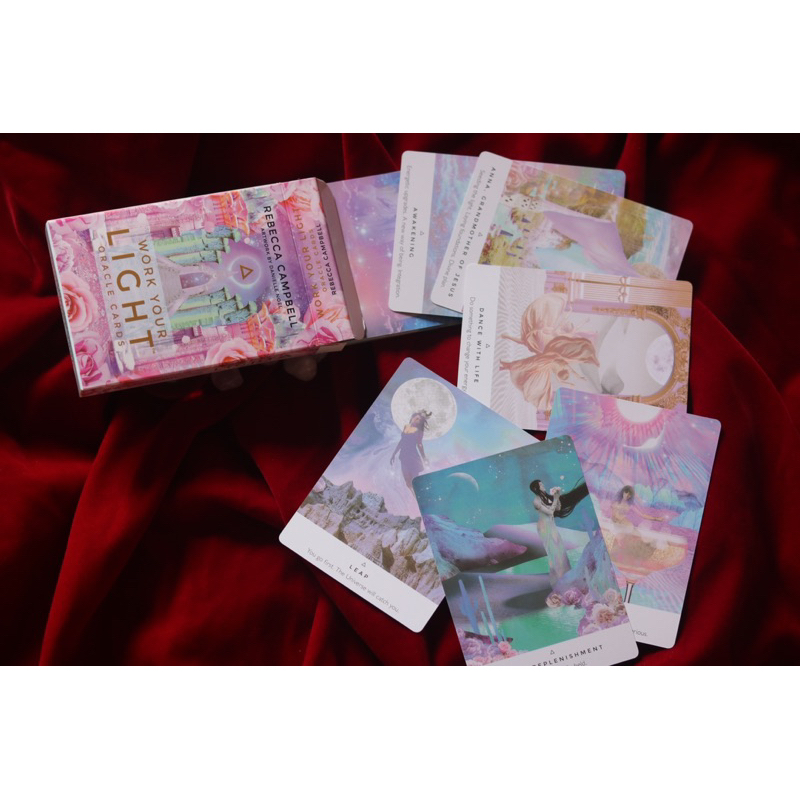 ❤️ Bộ bài Tarot Oracle work your light bói tiên tri đã khai quang