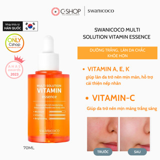 Tinh chất dưỡng trắng da Swanicoco Multi Solution Vitamin Essence 70ml_Mỹ phẩm Hàn Quốc chính hãng