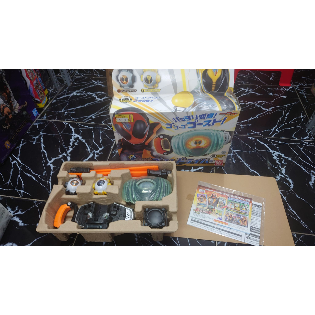 MÔ HÌNH CHÍNH HÃNG DX GHOST DRIVER KAMEN RIDER GHOST 2ND