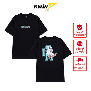 Áo phông nam nữ INSIDEMEN 100% Cotton form rộng Unisex tay lỡ local brand oversize cotton màu đen trắng ITS039S3
