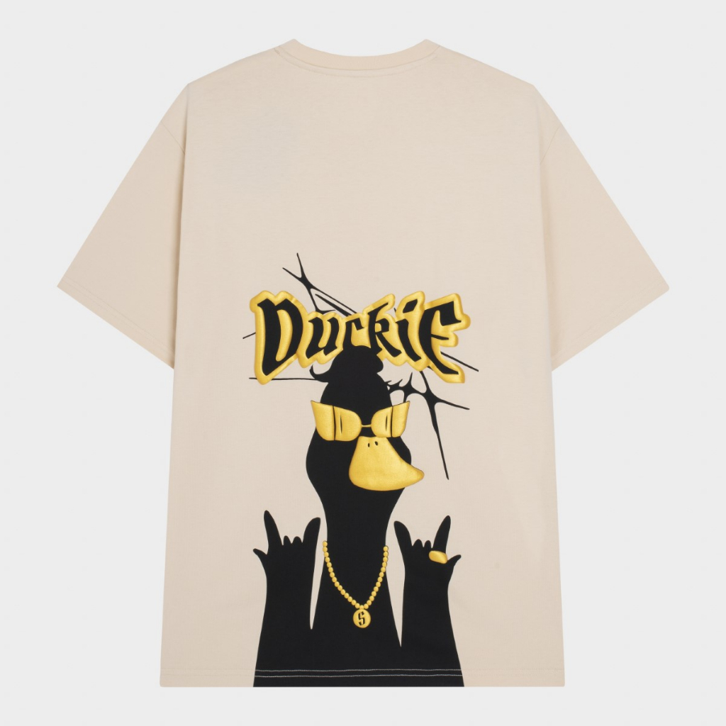 Áo Phông Local Brand INSIDEMEN Vịt Duckie Cotton Nam Nữ Unisex Tay Lỡ Oversize ITS056S3