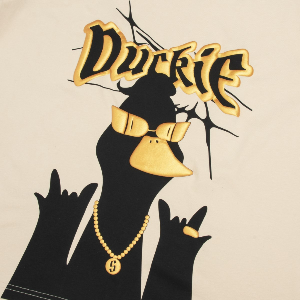 Áo Phông Local Brand INSIDEMEN Vịt Duckie Cotton Nam Nữ Unisex Tay Lỡ Oversize ITS056S3