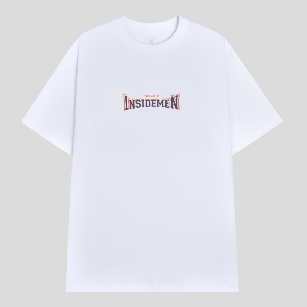 Áo phông nam nữ INSIDEMEN 100% Cotton form rộng Unisex tay lỡ local brand oversize cotton màu đen trắng ITS039S3