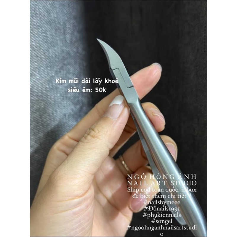 Kìm mũi dài lấy khoé siêu êm