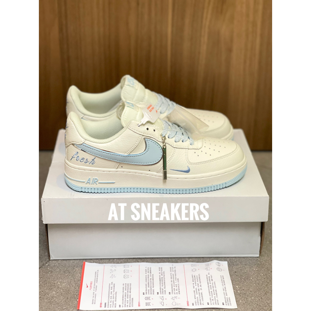 Giày Air Force 1 Keep Fresh Blue