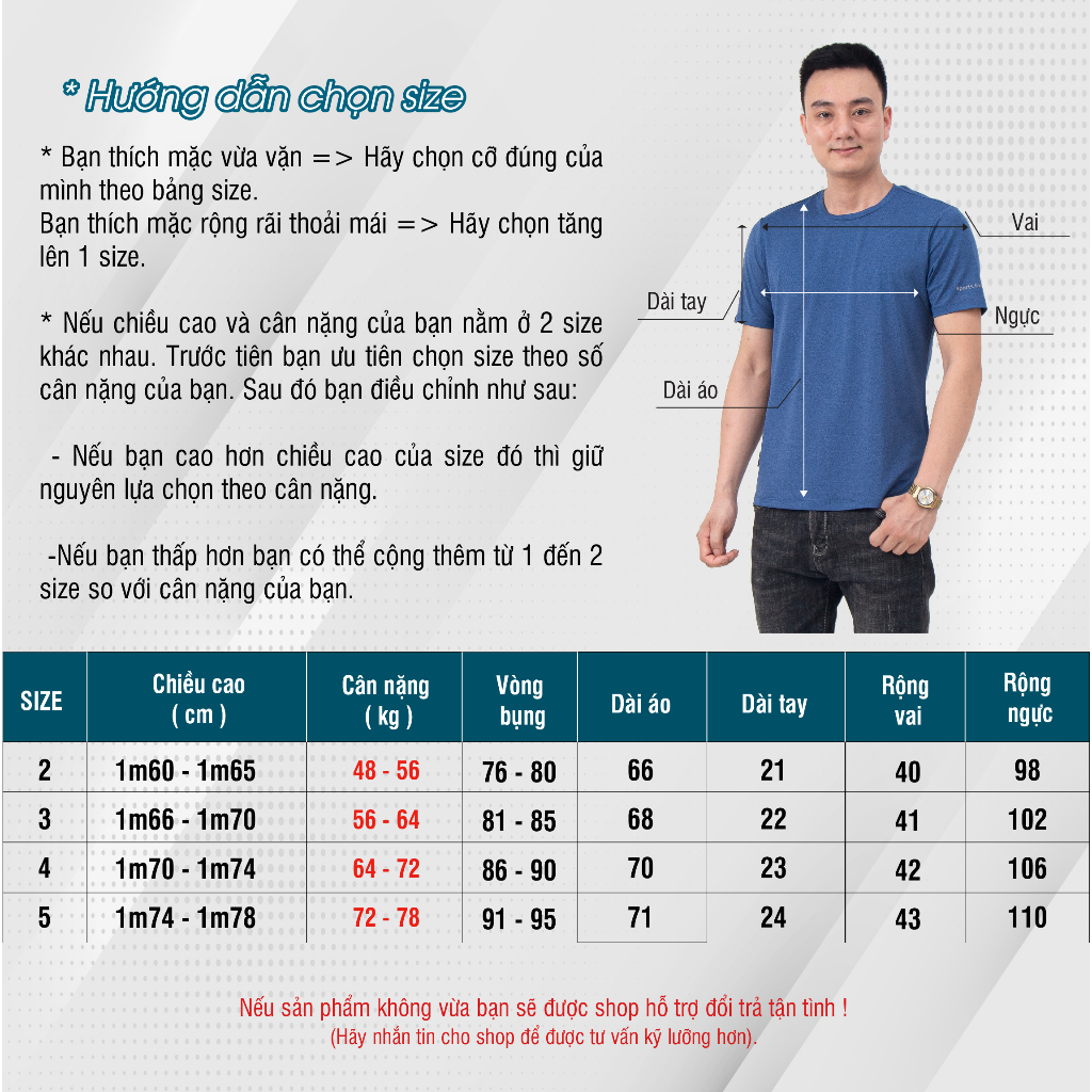 Áo thun thể thao nam Fasvin AHL23577.HN chất Nylon cao cấp vải mềm mịn thoáng mát thoải mái