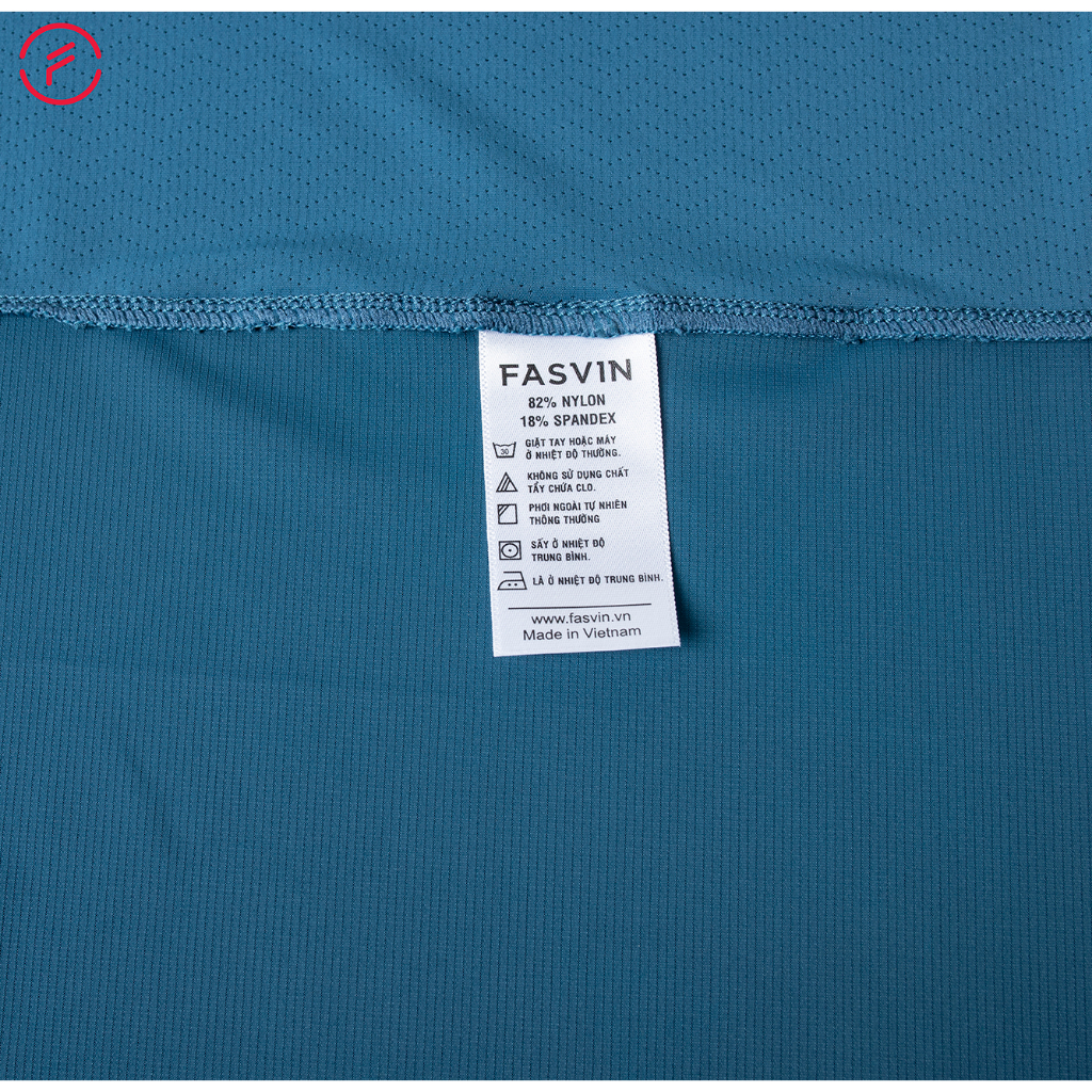 Áo thun thể thao nam Fasvin AHL23577.HN chất Nylon cao cấp vải mềm mịn thoáng mát thoải mái
