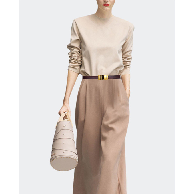 Đai váy,thắt lưng nữ dây nịt belt mặt kim loại thời trang hàn quốc