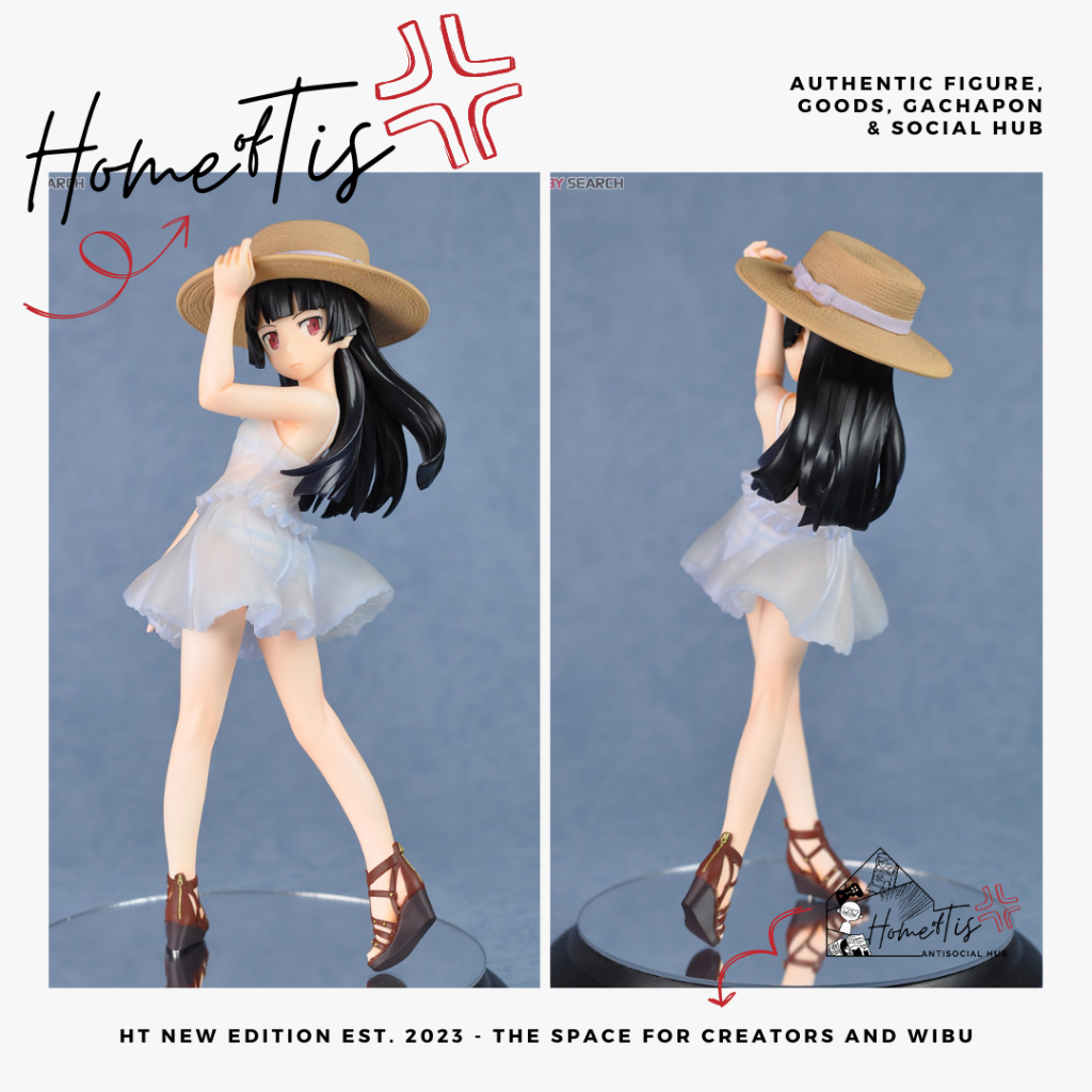 PVC 1/8 Ore no Imouto ga Konna ni Kawaii Wake ga Nai Gokou Ruri Miyazawa Limited Edition Shironeko White Dress