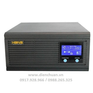 Máy kích điện inverter sin chuẩn hans 1500va-24v