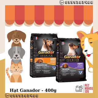 Thức ăn hạt cao cấp - thương hiệu ganador - 400g - hạt cho chó - thức ăn cho chó