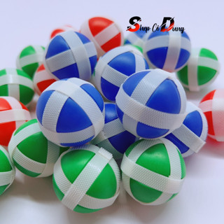 Combo 10 Banh Bóng Ném Dính Rèn Luyện Tính Tập Trung Cho Bé, đồ chơi bóng cho bé