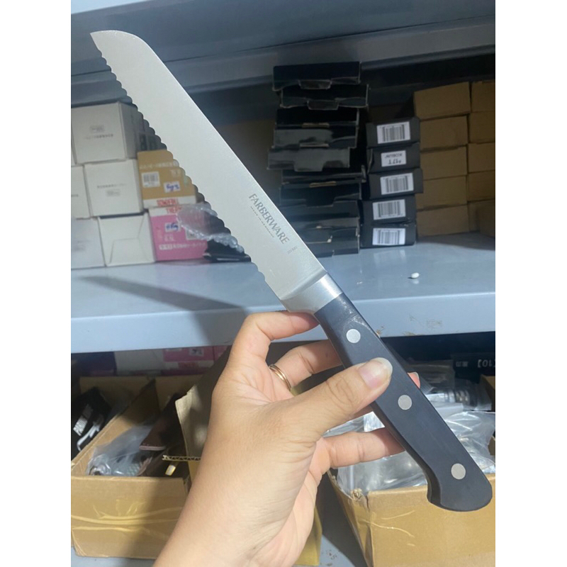 Dao răng cưa cắt bánh, cắt thịt đông Đức 33cm