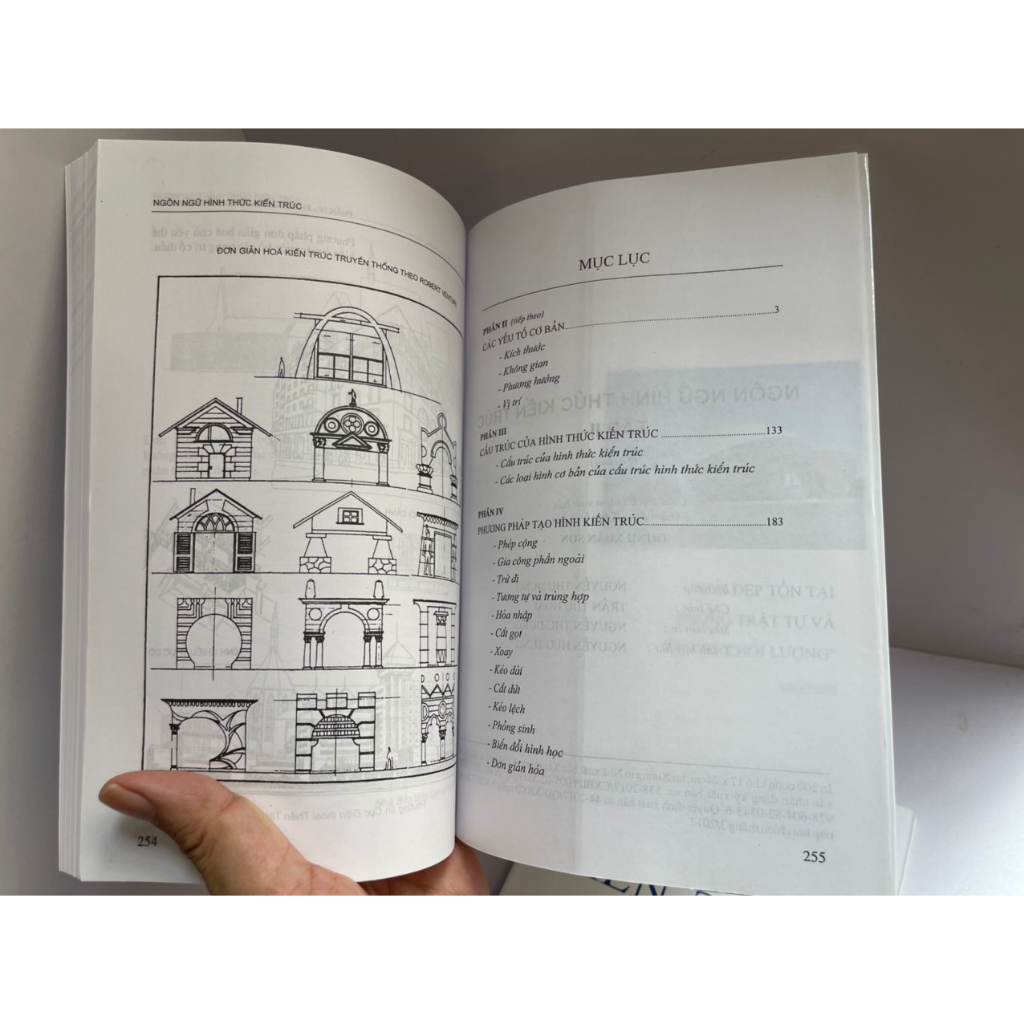 Sách -  Ngôn ngữ hình thức kiến trúc – La Văn Ái – Triệu Quang Diệu - NXB Xây Dựng.