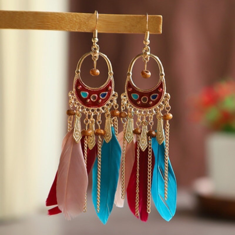 Bông Tai /Khuyên Tai Thời Trang Phong Cách Bohemian Du Lịch