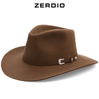  Mũ Cao Bồi Hàng Hiệu Denla Chất Liệu Lông Dê Cashmere Cao Cấp MP054 