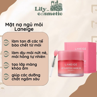 Mặt Nạ Ngủ Môi Laneige Lip Sleeping Mask Berry, Cho Một Bờ Môi Căng Mọng LiLy_Comestic