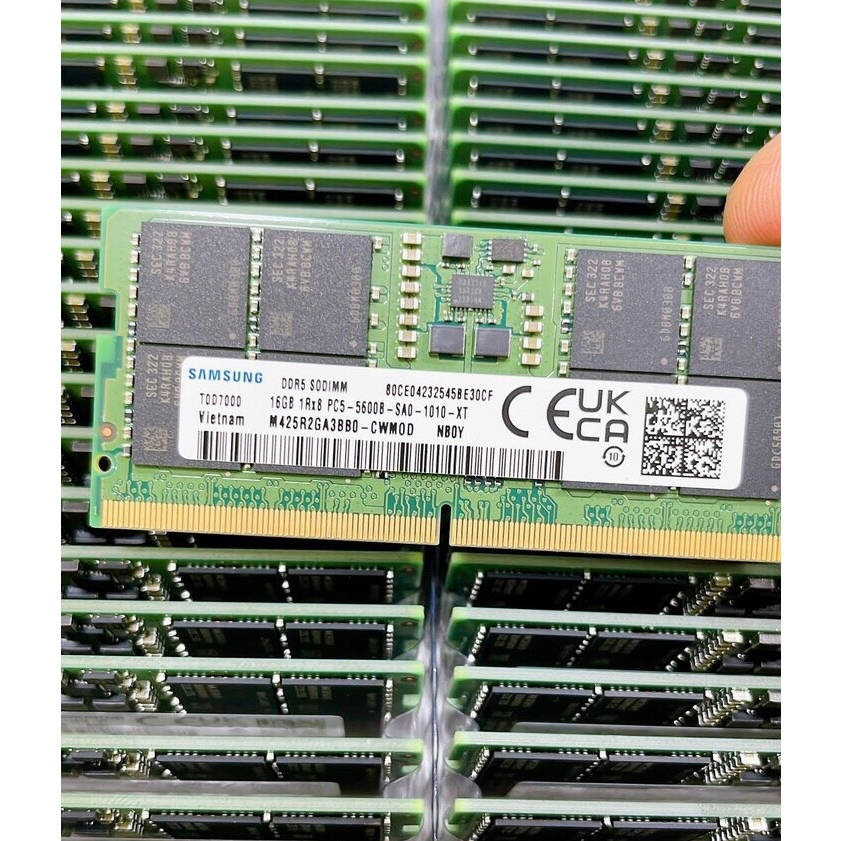 Ram Laptop DDR5 16GB 5600MHz Samsung Chính Hãng - Bảo hành 36 tháng 1 đổi 1