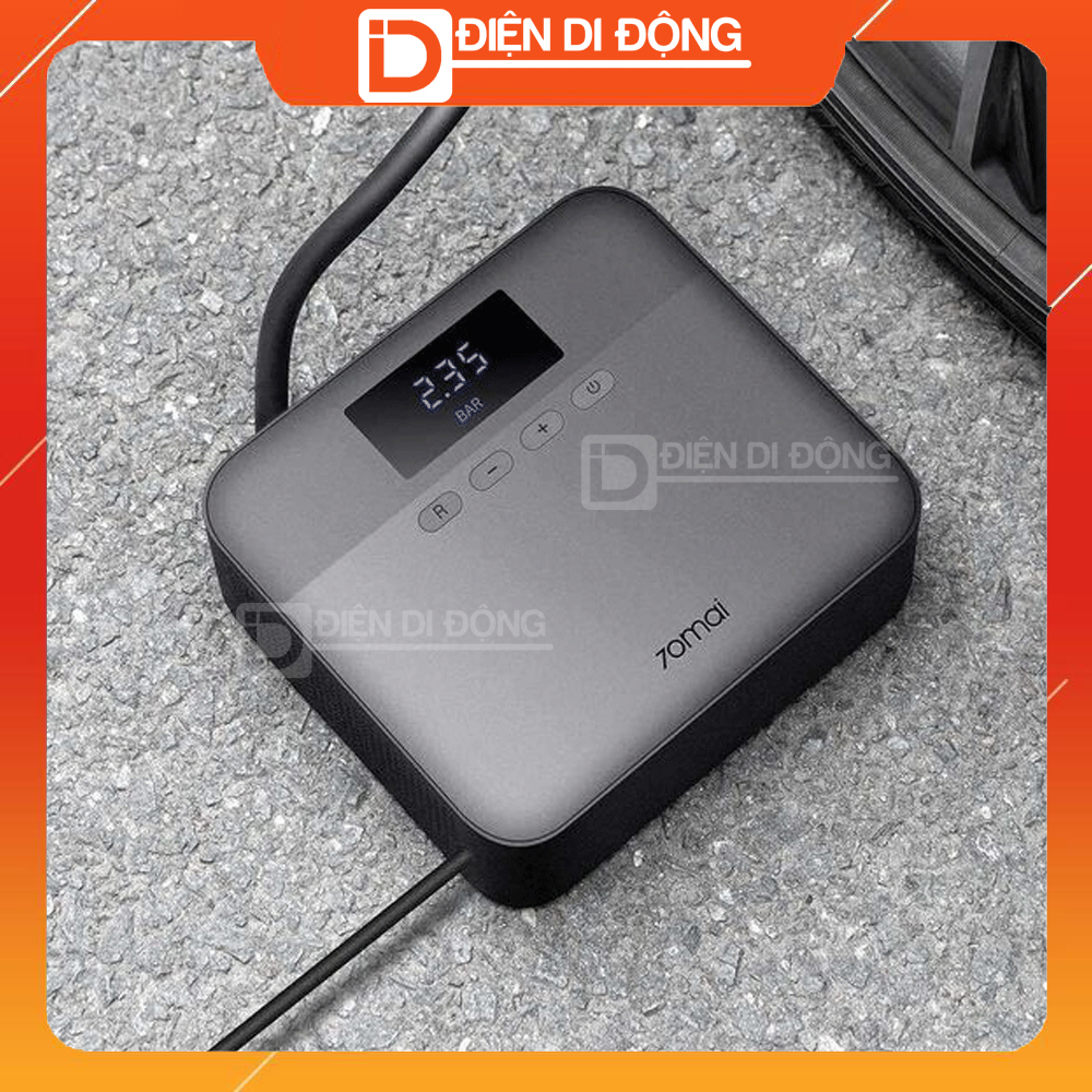 Bơm Lốp Ô Tô Xiaomi 70mai Midrive TP03 bơm điện đa năng áp suất 11bar chân tẩu ô tô BH chính hãng