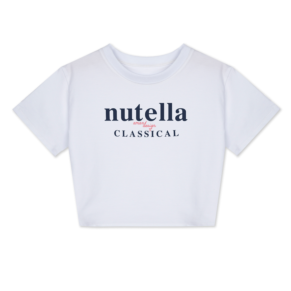 Áo Croptop cho nữ cotton USA co dãn thoải mái, ôm body tôn dáng