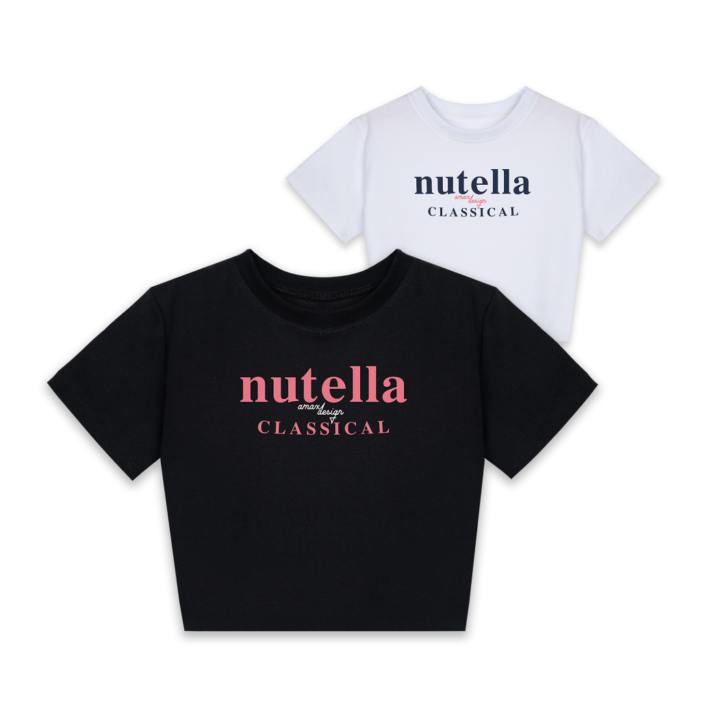 Áo Croptop cho nữ cotton USA co dãn thoải mái, ôm body tôn dáng