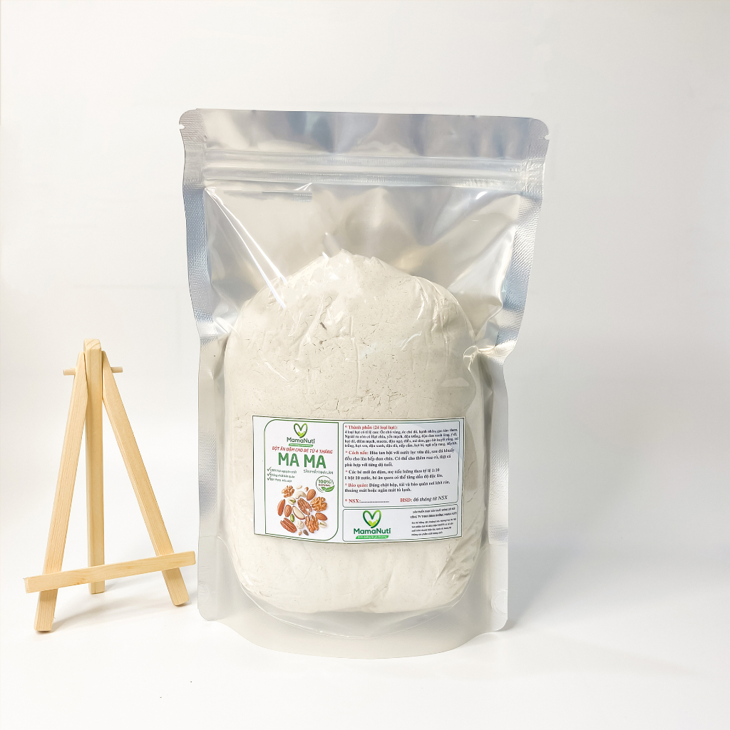 Bột Ăn Dặm Cho Bé Mama 24 Loại Hạt Sánh Mịn Thơm Ngậy Bột Dinh Dưỡng Cao Cấp Cho Bé Biếng Ăn Đầy Đủ Chất