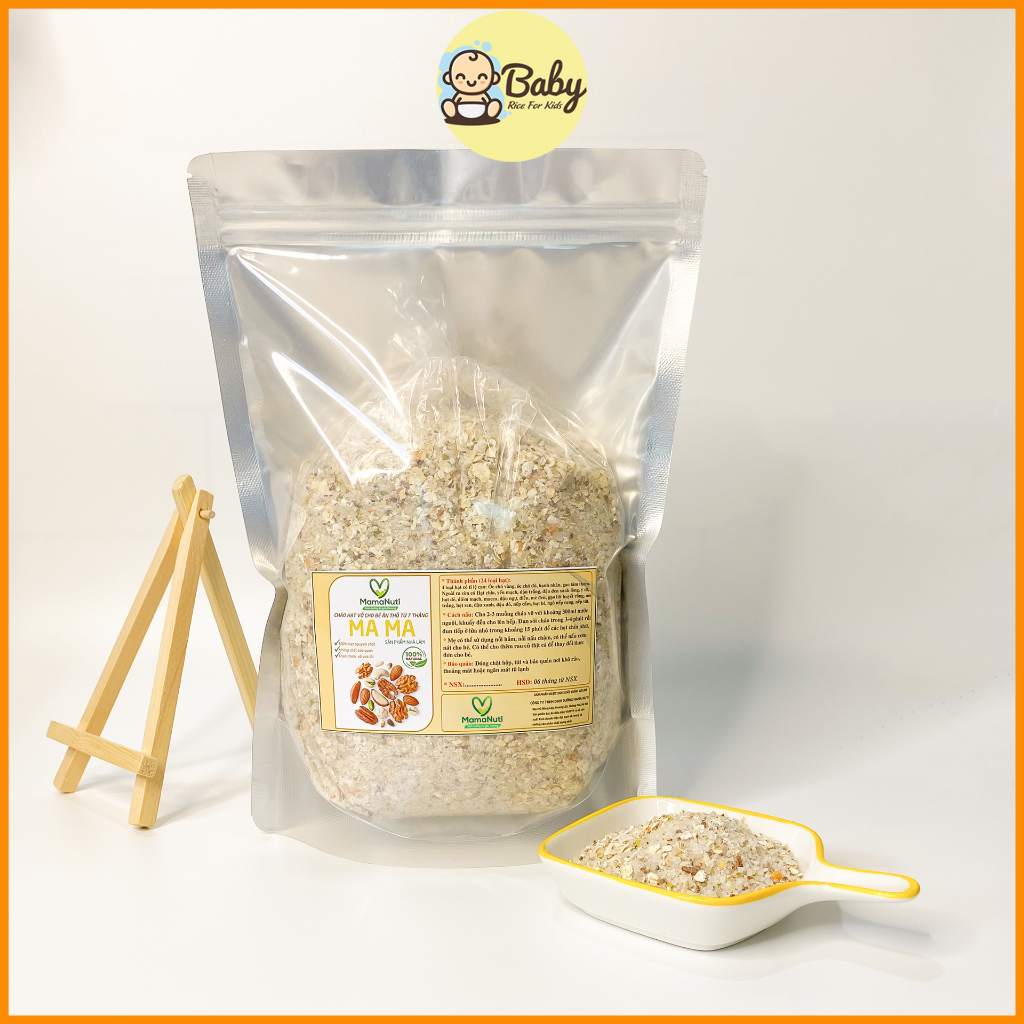 Cháo Hạt Vỡ Cao Cấp 24 Loại Hạt Cho Bé Ăn Thô Cháo Dinh Dưỡng Thơm Ngon Dẻo Từ Các Loại Hạt Chất Lượng Cao Tốt Cho Bé