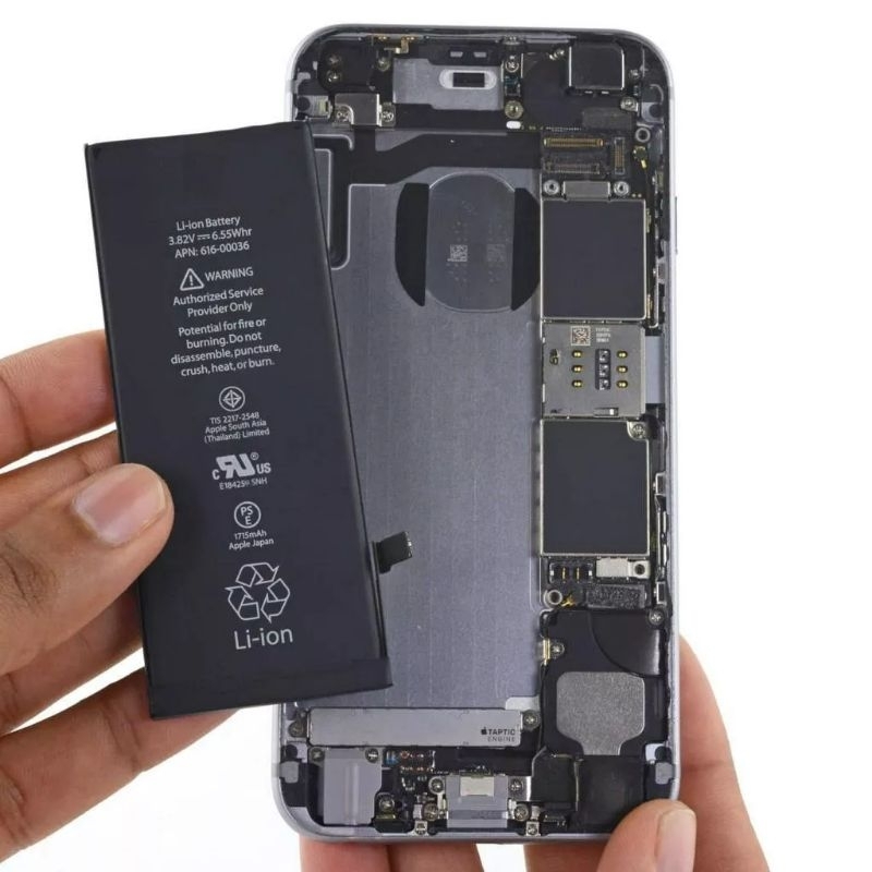 Pin Eu cho Ip 5,5s,6,6s,6p,6sp,7,7p,8,8p mới 100% tặng kèm siu dán