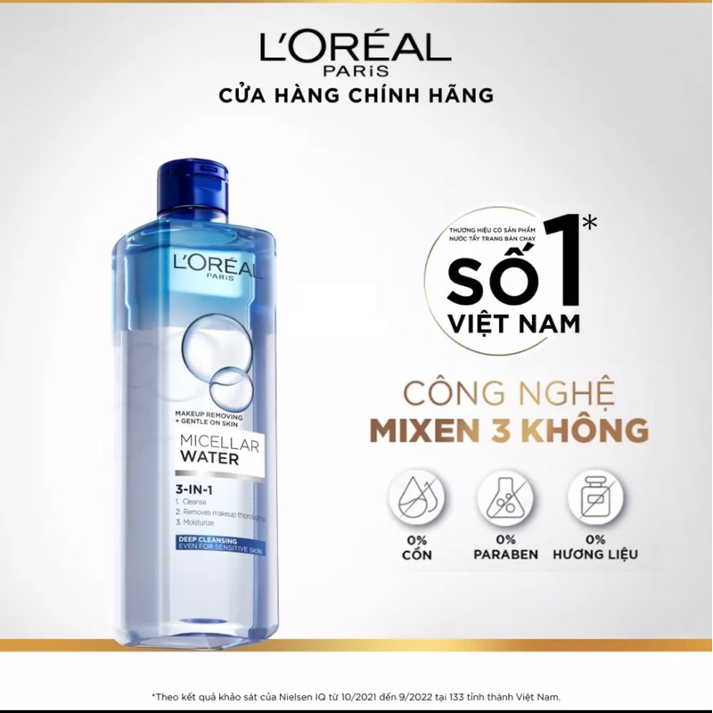 Nước Tẩy Trang L'Oréal