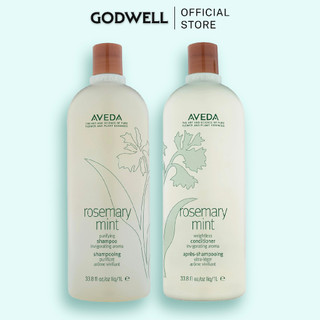 Dầu gội dầu xả hương bạc hà hương thảo Aveda Rosemary Mint Purifying Shampoo/Conditioner 250ml/1000ml